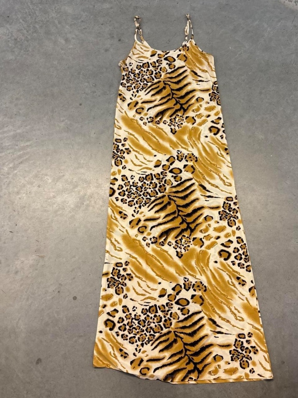 Leopard Print Maxi Dress